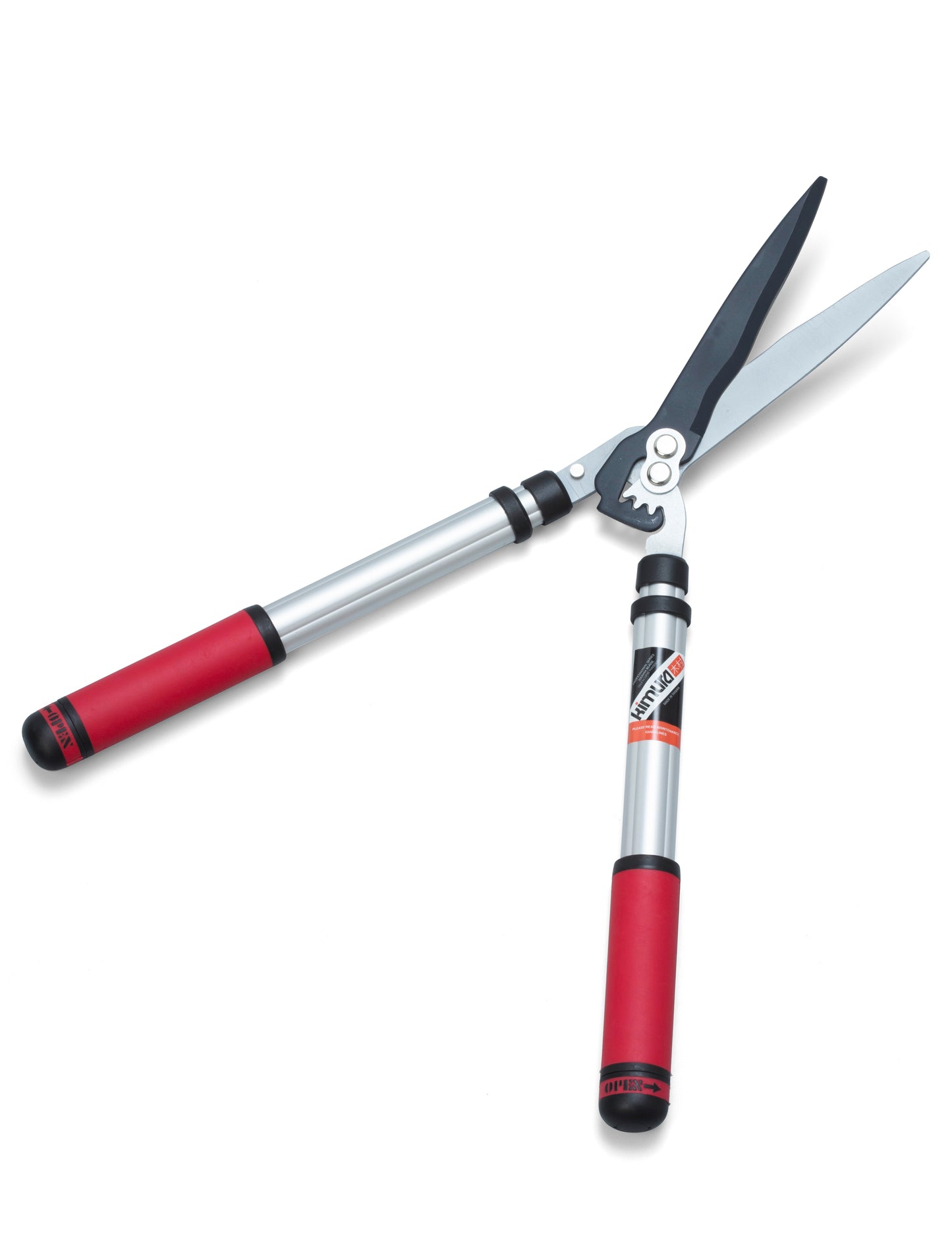 Kimura Pro Telescopic Hedge Shears, Japanese SK5 Steel Blades, Patented Gearing Technology