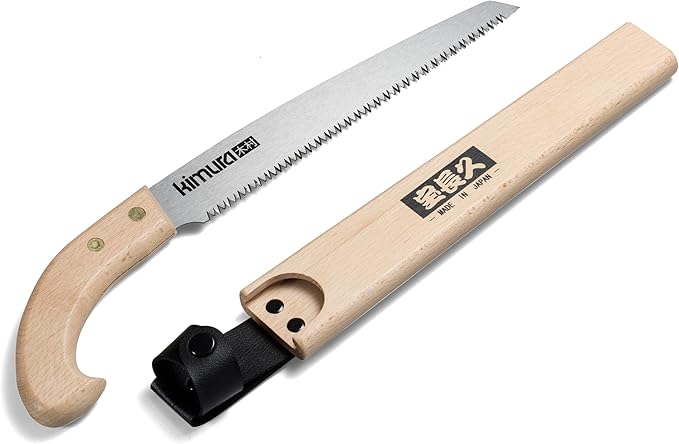 Kimura Samurai Pruning Saw, Japanese Hi-Carbon Steel