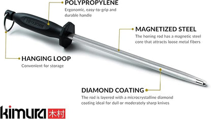 10" Diamond Honing Rod